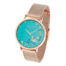 Tipperary Crystal Birdy - Goldfinch Rose Gold Watch